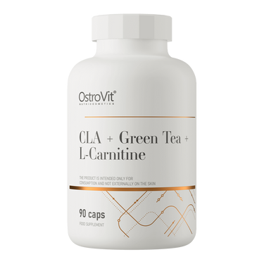 CLA + Green Tea + L-Carnitine, 90 kapsler