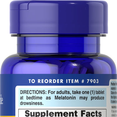 Puritan’s Pride Melatonin 3 mg , 120 tabletter