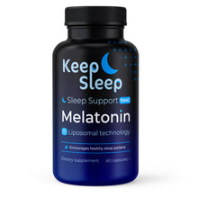 Keep Sleep Melatonin 10 mg, 60 styk kapsler, Ny version med Liposomal. XL dosis