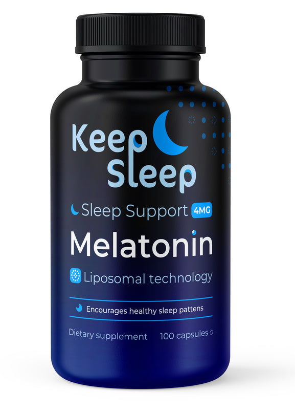 Melatonin 4 mg, 100 styk kapsler, Ny version med Liposomal