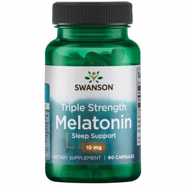 Swanson Melatonin, 10 mg. 60 Kapsler