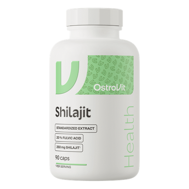 Shilajit ayurvedisk medicin, 250 mg. Vegansk, 90 kapsler