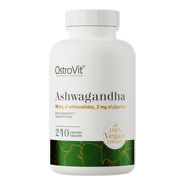 Ashwagandha, 60 tabletter. Vegansk