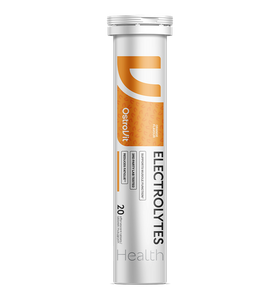 Elektrolytter, 20 tabs appelsin smag