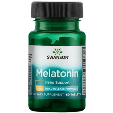 Swanson Melatonin, 3 mg. Depot-virkning. 60 tabletter