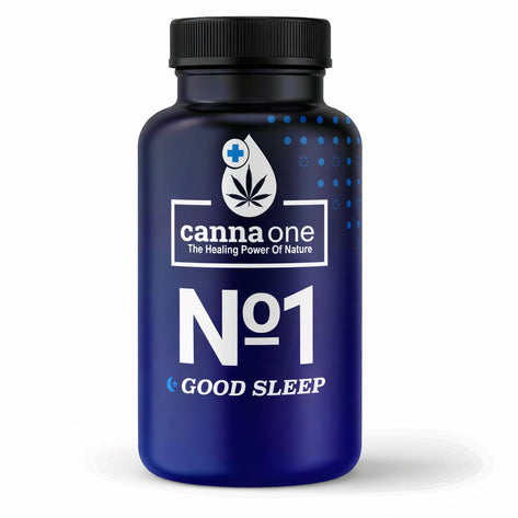 GOOD SLEEP, Melatonin + 2 Canabionider, 60 kapsler (Ny version!)
