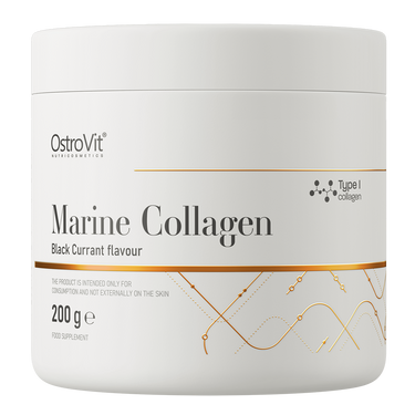Kollagen, marin typ 1 med blåbärssmak. 200 gr.