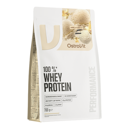 Proteinpulver, 100% WHEY, 700 gr. French vanilla