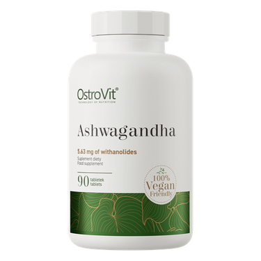 Ashwagandha, 90 kapsler. Veganske