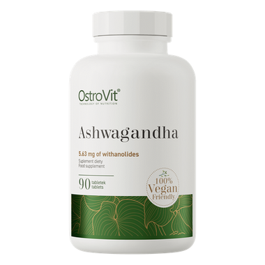 Ashwagandha, 90 kapsler. Veganske