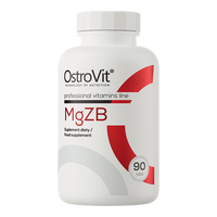 MgZB, Magnesium, zink og vitamin B6, 90 tabletter