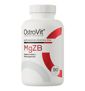 MgZB, Magnesium, zink og vitamin B6, 90 tabletter