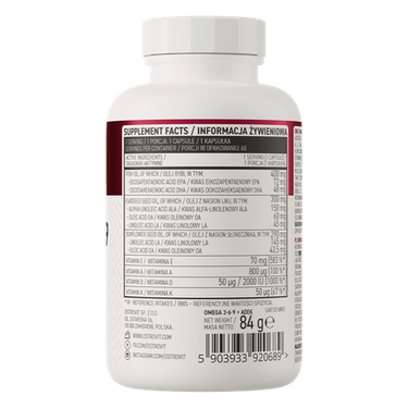 Omega 3-6-9 + ADEK 60 soft gel kapsler