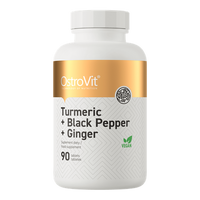 Gurgemeje, +Sort peber + Ingefær, 90 tabletter