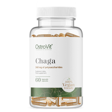 Chaga, Veganske, Hukommelses-og anti-aldrings Booster, 60 kapsler