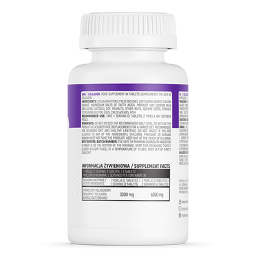 Collagen, Bovine, 90 tabletter