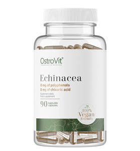 Echinacea, Rød solhat. 90 kapsler, veganske