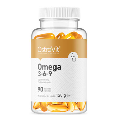 Omega 3-6-9. 90 kapslar/mjuka geler