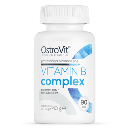 Vitamin-B komplex. 90 tabletter