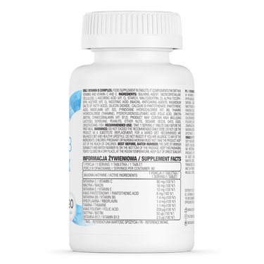 Vitamin-B Complex. 90 tabletter